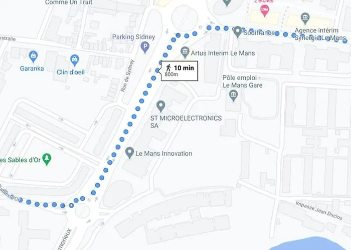 T2 Gare Tgv Spacieux Et équipé Le Mans